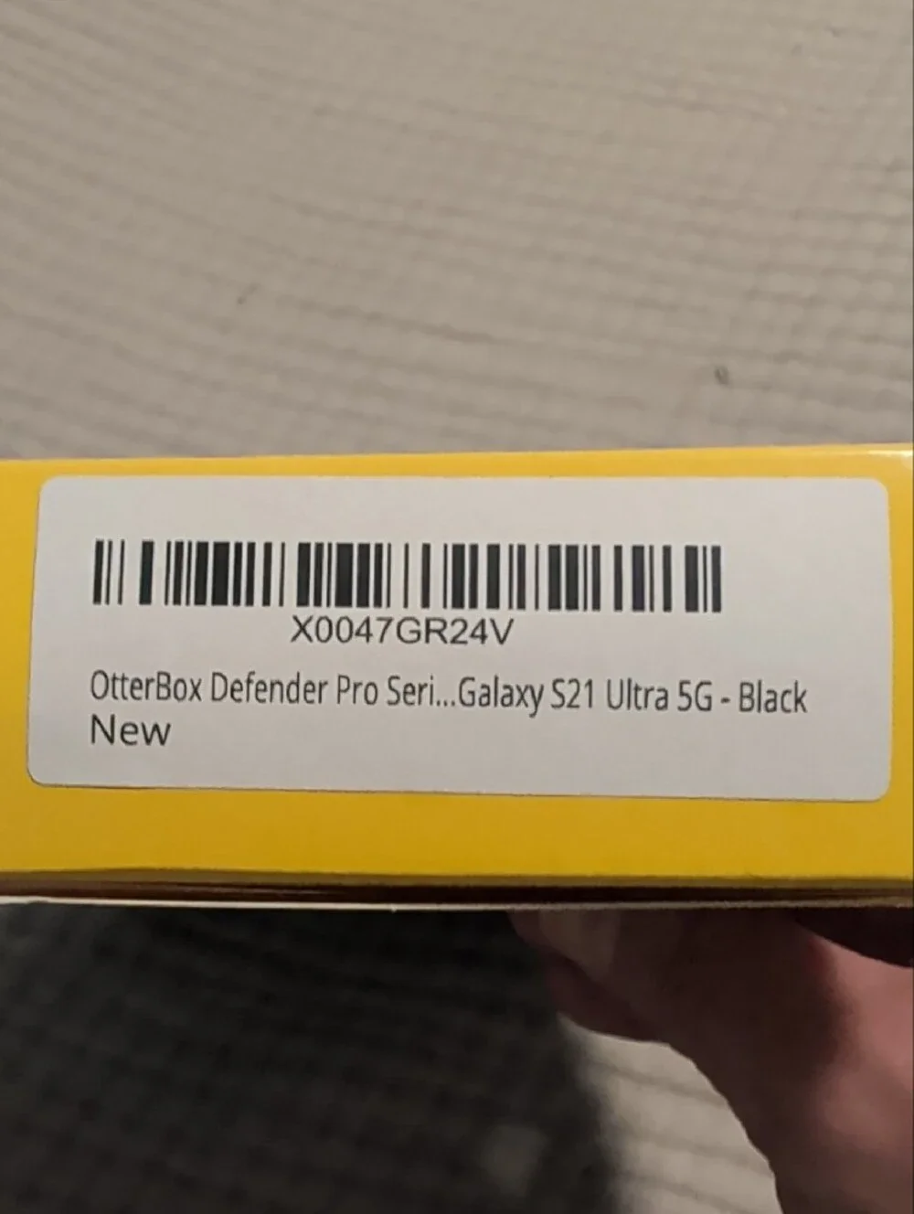 OtterBox Black Galaxy S21  Protective Phone Case Set